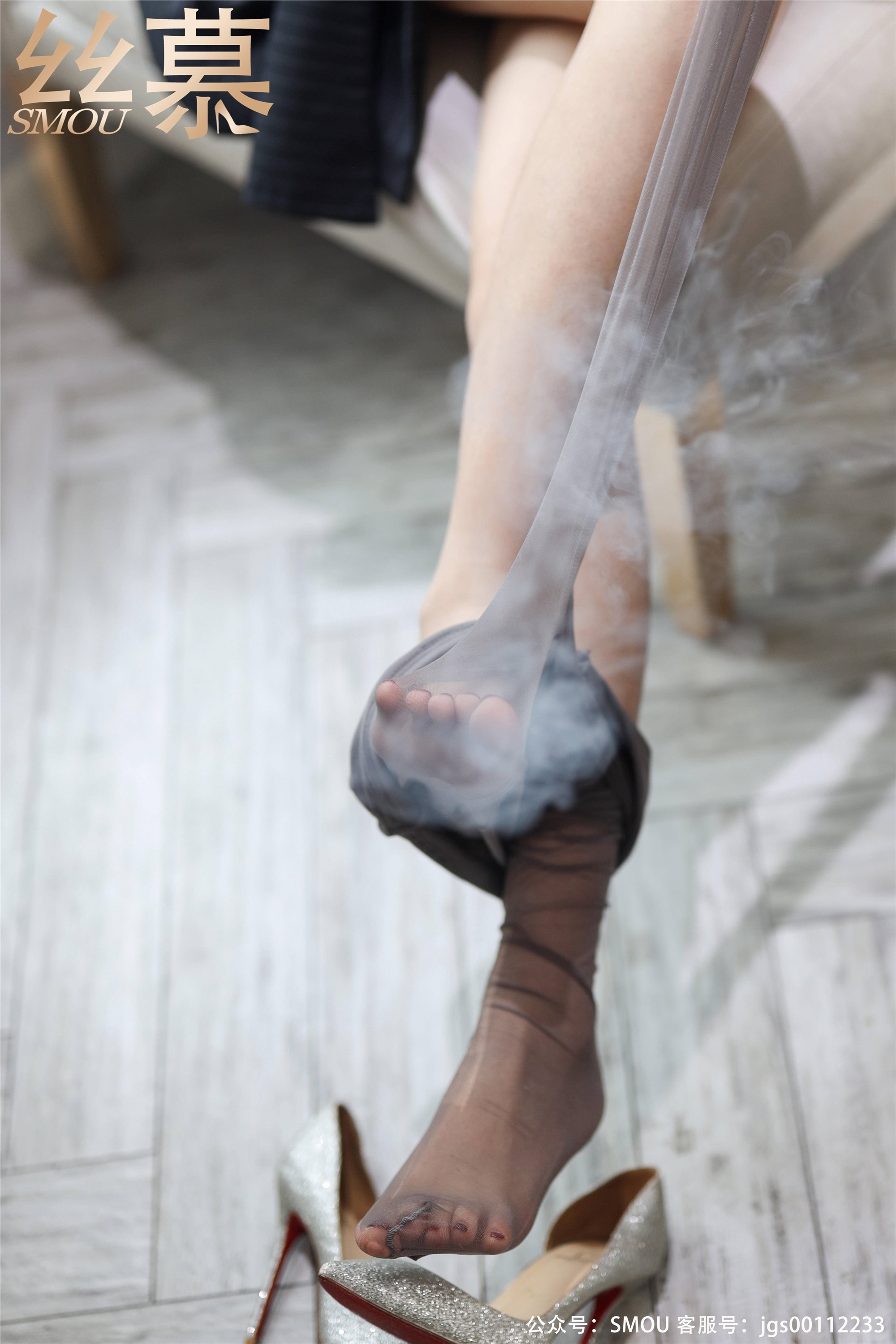 丝慕写真 SM439 天天一元 模特：米朵 《细闪高跟鞋》